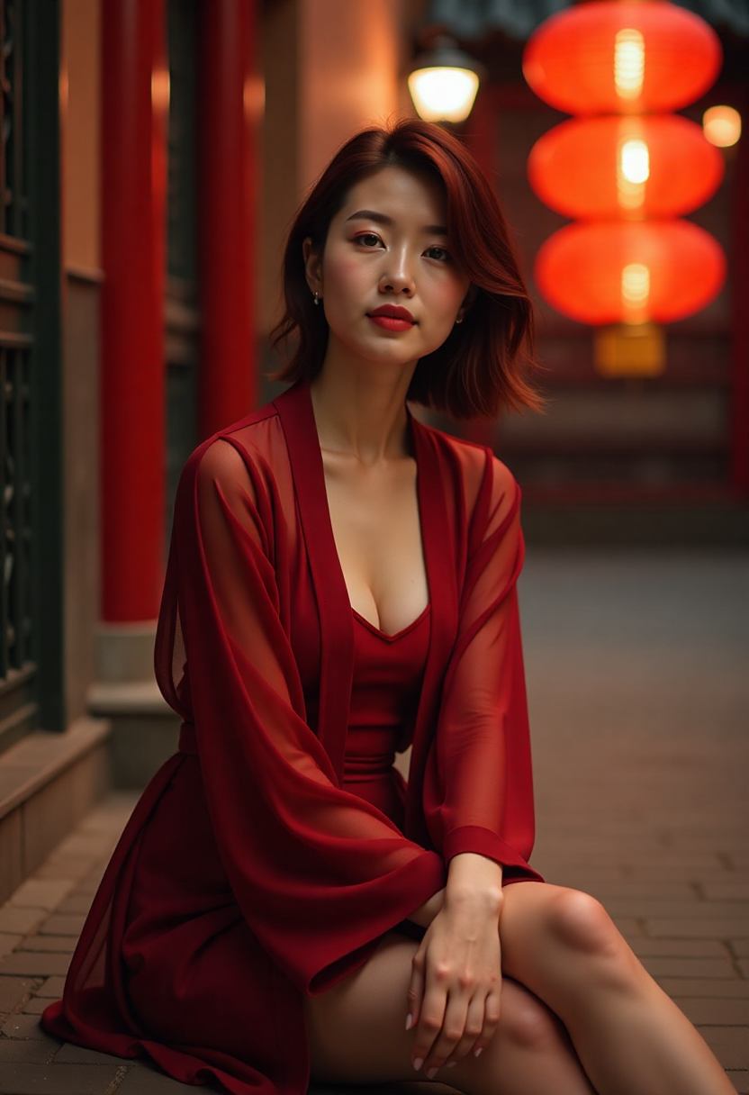 红伞旧徽章海报